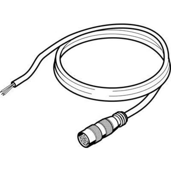 Connecting Cable SIM-M12-RS-3GD-3, Festo, Mfr#: SIM-M12-RS-3GD-3